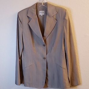 ARMANI COLLEZIONI made in Italy Stylish Blazer Size 8 black-gray-white colors
